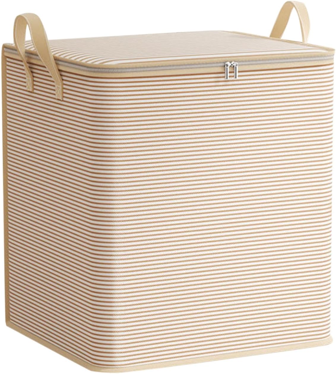 Modern Fabric Storage Bins with Lids, Closet Organizers, Cube Storage Bins with Zipper, Clothes Storage Box with Lids, Carrying Handles, Organization Bins for Closet Storage, Blanket Cloth